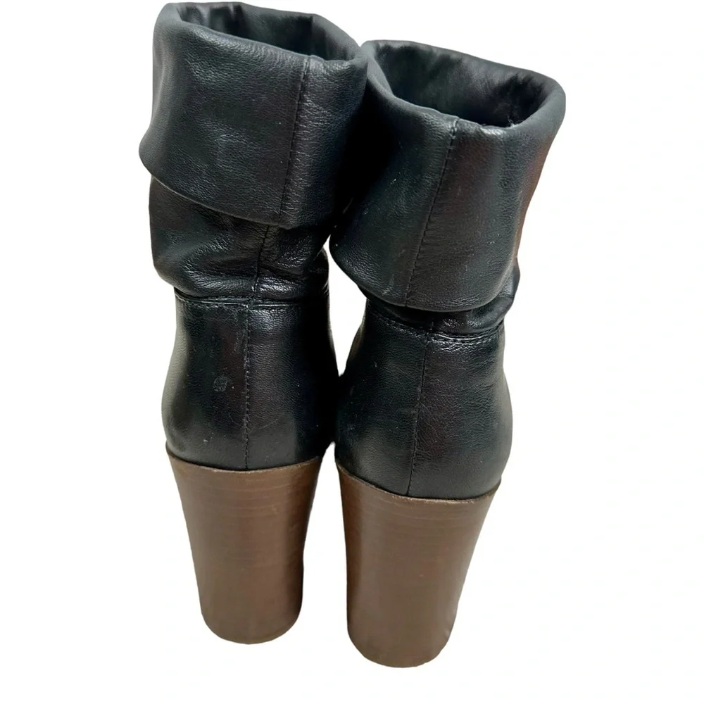 Vince Chase Slouch Leather Booties